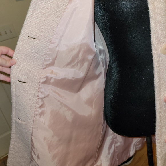 LAST CHANCE Izzi Collections Light Pink longcoat - Picture 8 of 13